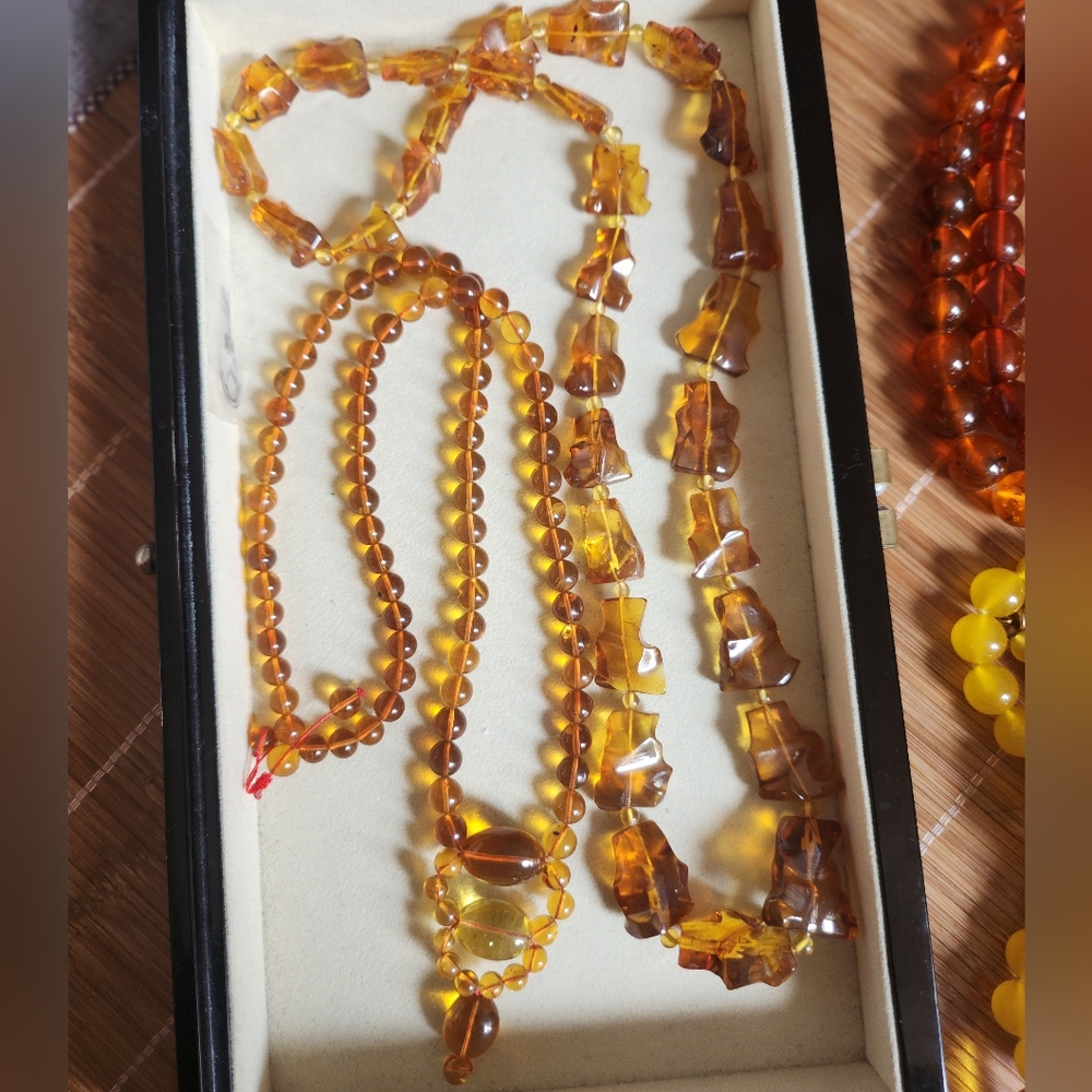 Burmese Amber Necklace!